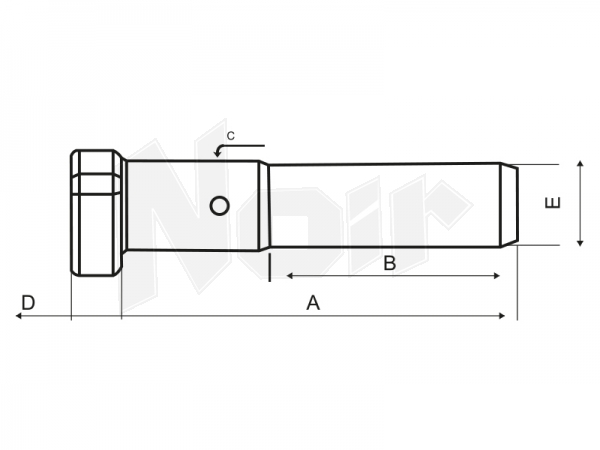 MAN TRILEX DELANTERO PERNO DE RUEDA MAN TRILEX